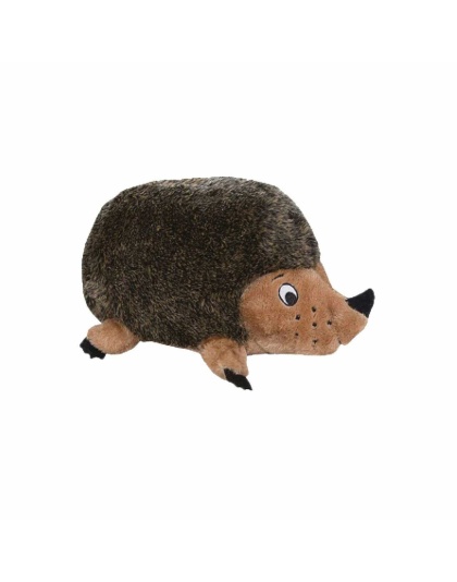 Brown - Outward Hound Hedgehogz Plush Dog Toy - Large