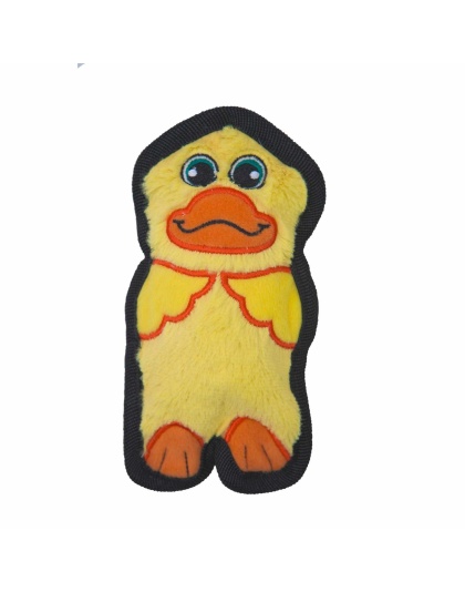 Outward Hound Invincibles Mini Duck Durable Plush Dog Toy XS