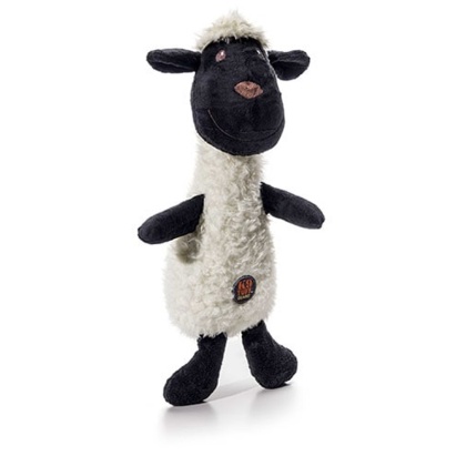 Outward Hound Scruffles Plush Dog Toy Lamb Small