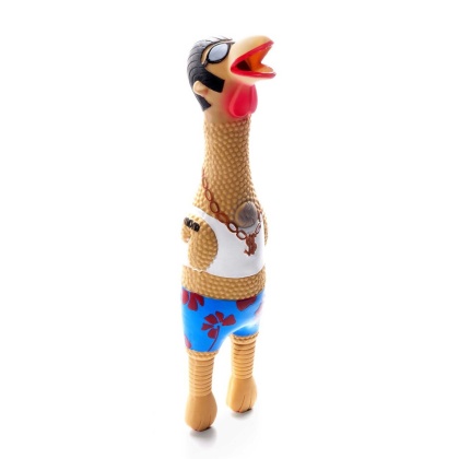 Outward Hound Squawkers Latex Rubber Earl Chicken Large