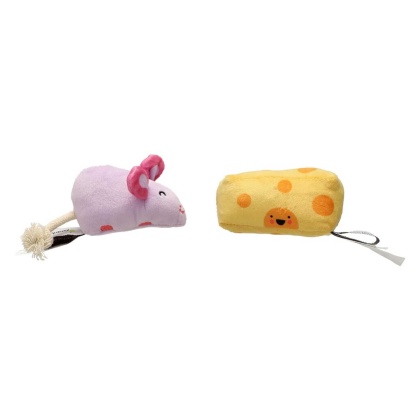 Pearhead Hide and Squeak Cat Toy Set 2pc