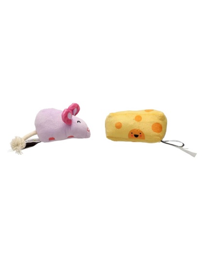 Pearhead Hide and Squeak Cat Toy Set 2pc