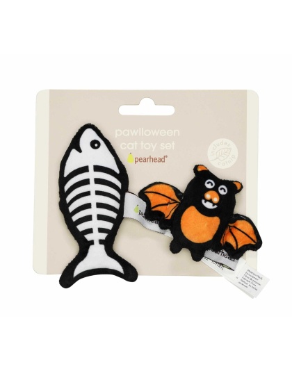 Pearhead Pawloween Cat Toy Set