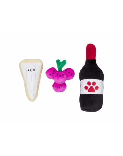 Pearhead Pawrcuterie Board Dog Toy Set 3pc