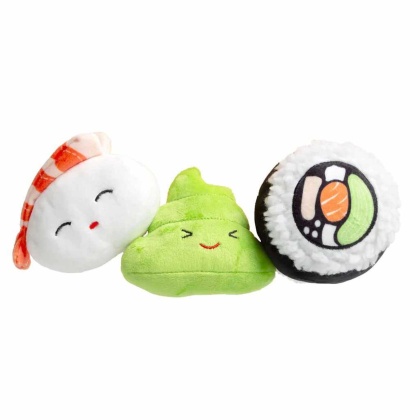 Pearhead Sushi Dog Toy Set 3pc