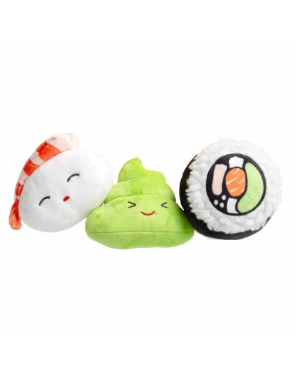 Pearhead Sushi Dog Toy Set 3pc