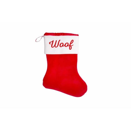 Pearhead Woof Christmas Stocking