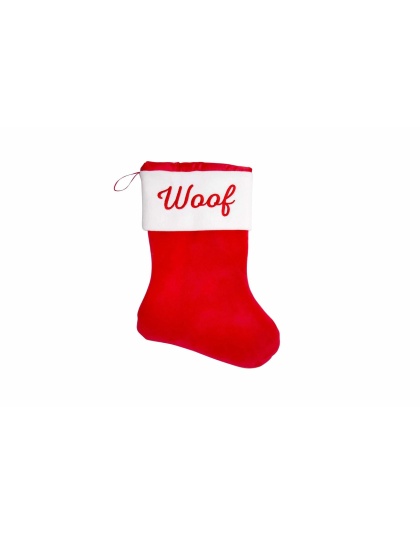 Pearhead Woof Christmas Stocking