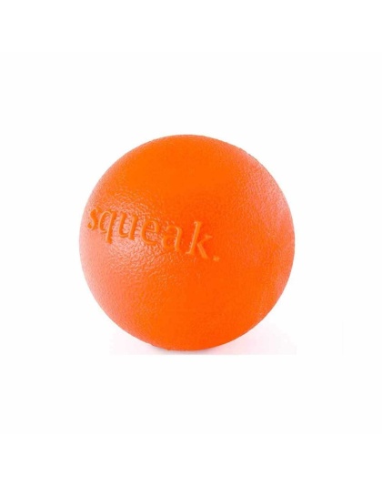 Orange - Planet Dog Orbee-Tuff Squeak Ball Dog Toy