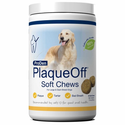 PlaqueOff Soft Chews Large Breed  - 45ct