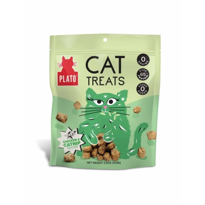 Plato Air-Dried Cat Treats Chicken Recipe 2.5oz