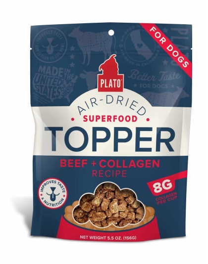 Plato Food Topper Beef & Collagen Recipe - 5.5oz