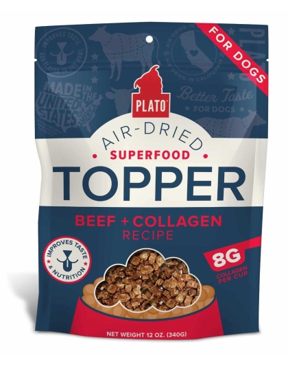 Plato Food Topper Beef & Collagen Recipe  - 12oz