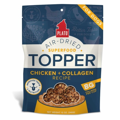 Plato Food Topper Chicken & Collagen Recipe  - 12oz