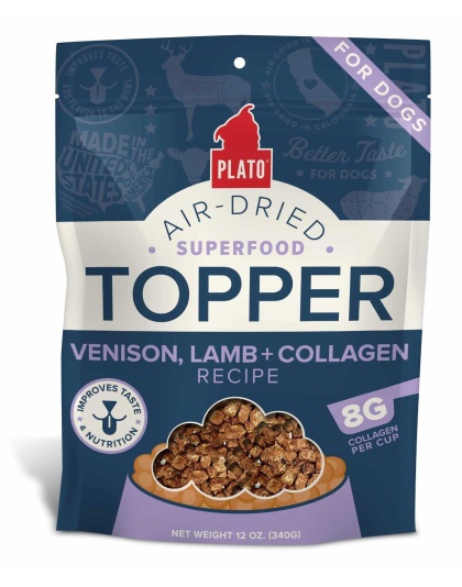 Plato Food Topper Venison, Lamb & Collagen Recipe  - 12oz