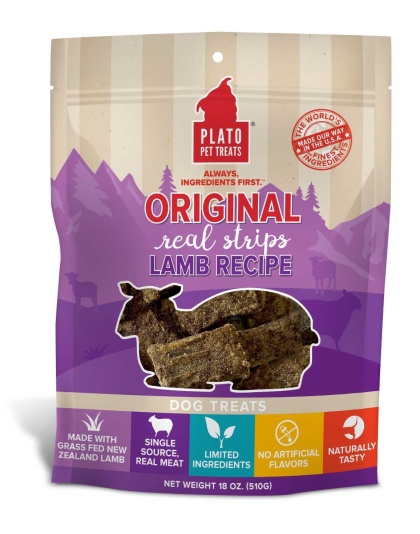 Plato Original Real Strips Lamb  - 18oz