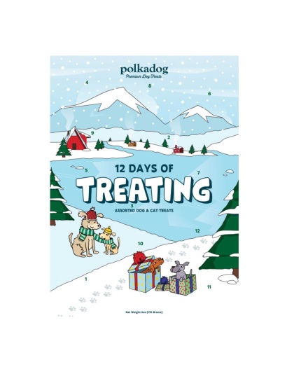 Polkadog 12 Days of Treating Calendar