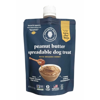 Project Hive Peanut Butter Spreadable Dog Treat 6oz