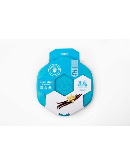 Project Hive Soothing Vanilla Scent Hive Disc & Lick Mat Blue