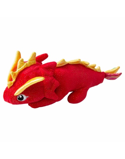 SnugArooz Fire the Dragon Plush Dog Toy 12"