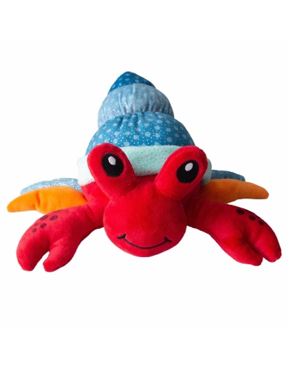 SnugArooz Hermie the Crab Plush Dog Toy 9"