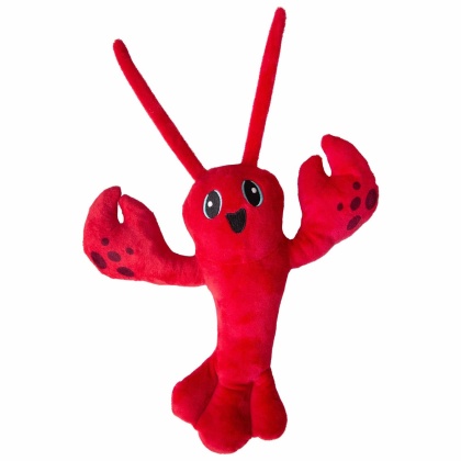 SnugArooz Luca the Lobster Plush Dog Toy 10"