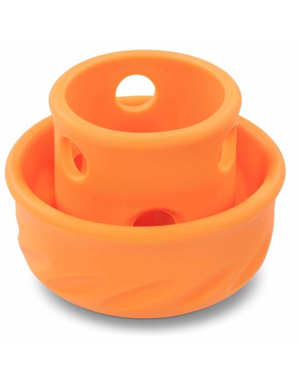 Orange - Totally Pooched Puzzle 'n Play Mushroom,  - 1.4 Cups