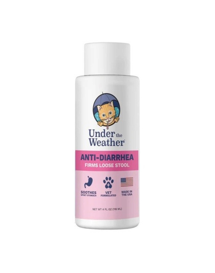 Under the Weather Anti-Diarrhea Liquid for Cats 4oz