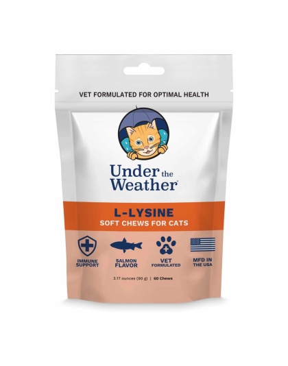 Under the Weather Cat L-Lysine Chews 60 ct.