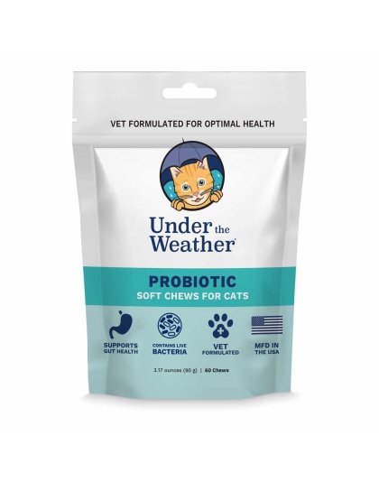 Under the Weather Cat Probiotic Chews 60 ct.