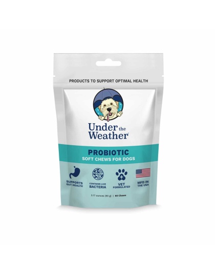 Under the Weather Probiotic Soft Chews for Dogs