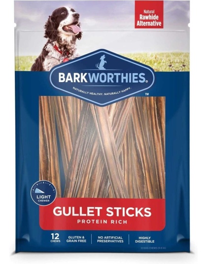 Barkworthies Beef Gullet - Sticks 6''