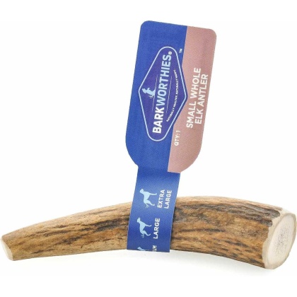 Barkworthies Elk Antler Whole  - Small