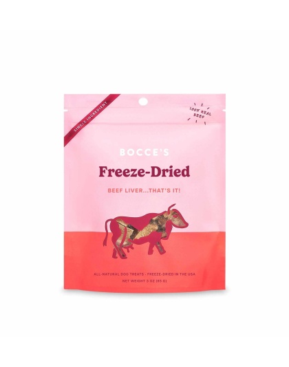 Bocce's Bakery Beef Liver Freeze Dried Treats 3oz