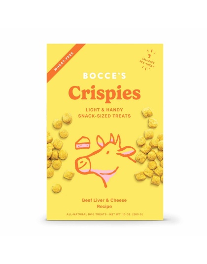 Bocce's Bakery Liver + Cheese Crispies Dog Treats 10oz