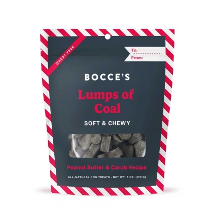 Bocce's Bakery Lumps of Coal Soft & Chewy Dog Treats