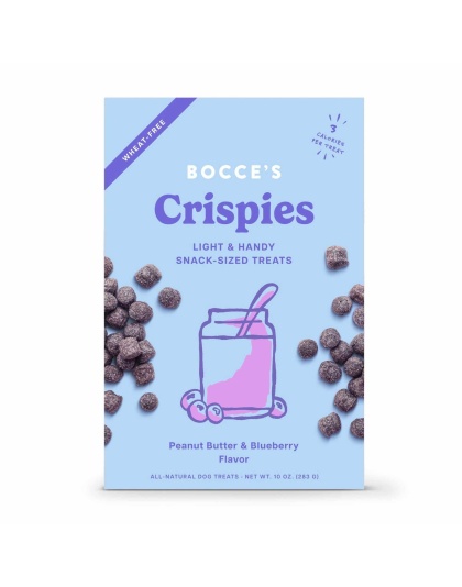 Bocce's Bakery PB + Blueberry Crispies Dog Treats 10oz