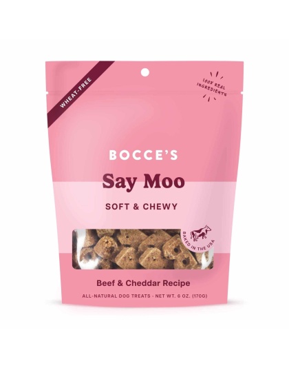 Bocce's Bakery Say MOOOO Soft & Chewy Dog Treats 6oz