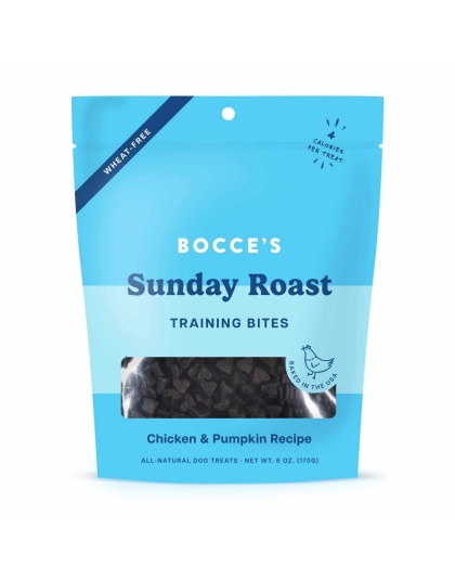 Bocce's Bakery Sunday Roast Training Bites Dog Treats 6oz