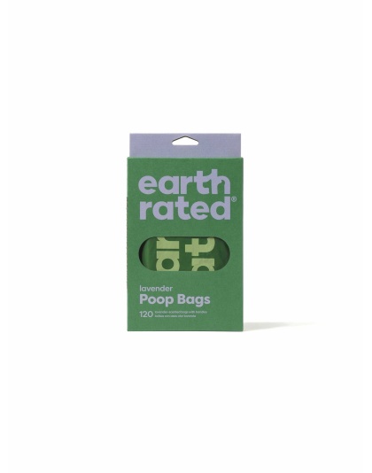 Earth Rated Lavender Easy-Tie Poop Bags 120ct