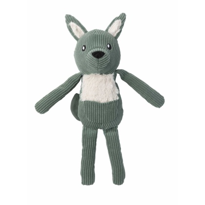 FuzzYard Life Dog Toy Myrtle Green Kangaroo