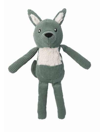 FuzzYard Life Dog Toy Myrtle Green Kangaroo