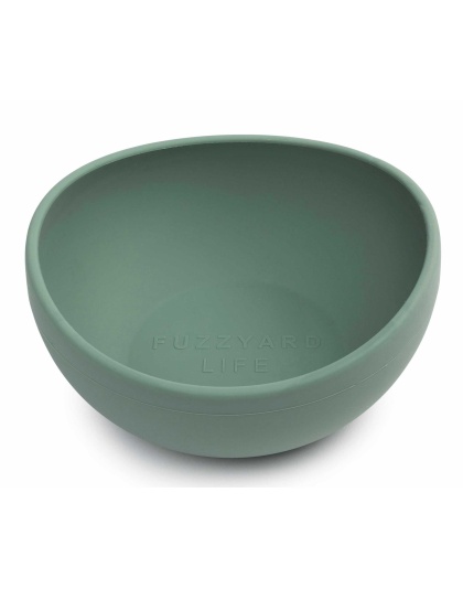 Myrtle Green - FuzzYard Life Silicone Bowl - M