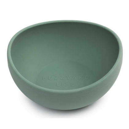 Myrtle Green - FuzzYard Life Silicone Bowl - S