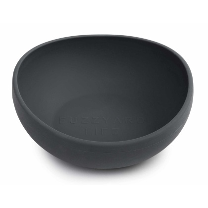 Slate Grey - FuzzYard Life Silicone Bowl - L