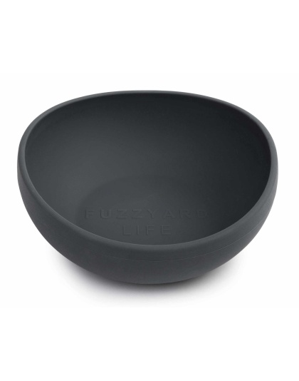 Slate Grey - FuzzYard Life Silicone Bowl - L