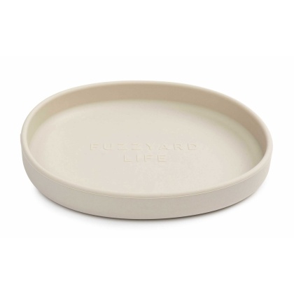 Sandstone - FuzzYard Life Silicone Cat Dish