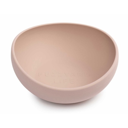 Soft Blush - FuzzYard Life Silicone Bowl  - L