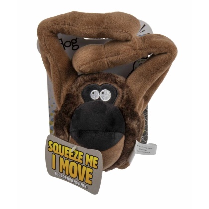 goDog Action Ape Plush Dog Toy