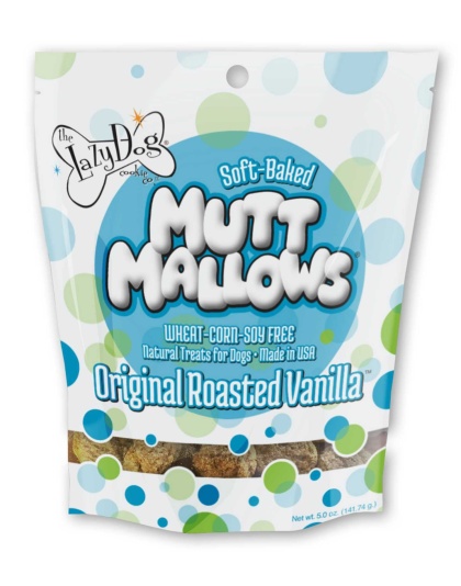 Lazy Dog Mutt Mallows Roasted Vanilla Dog Treat 5oz